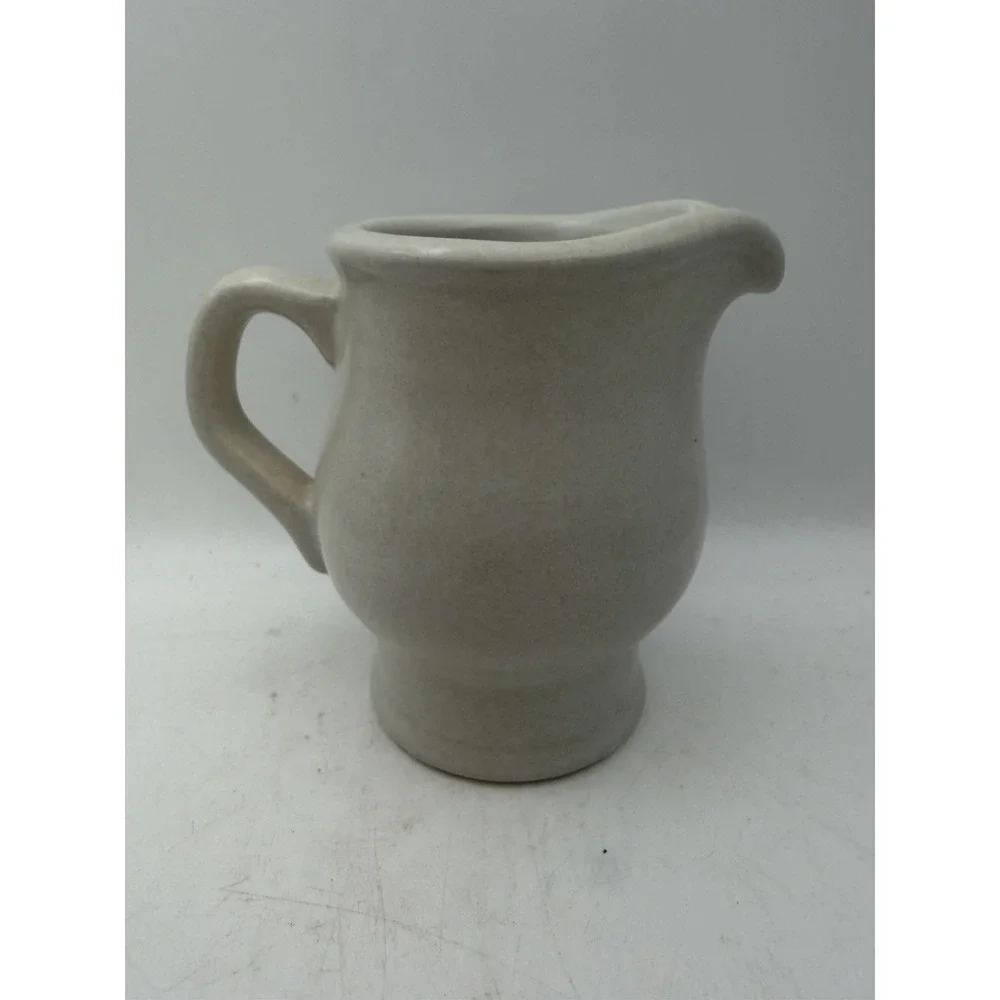 Vintage Pfaltzgraff Yorktowne Stoneware Creamer Pitcher 7-24 Blue Floral USA